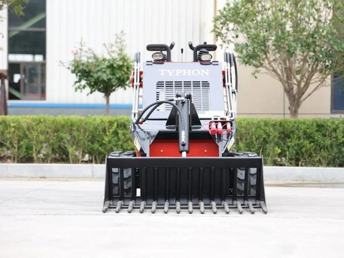 Heavy-Duty Skid Steer Rock Bucket Attachment – Industrial Skeleton Rock Grapple Layout image 8