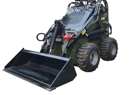 TYPHON STOMP Wheeled Mini Skid Steer Loader – 22.1 HP Honda Gas Engine image 0