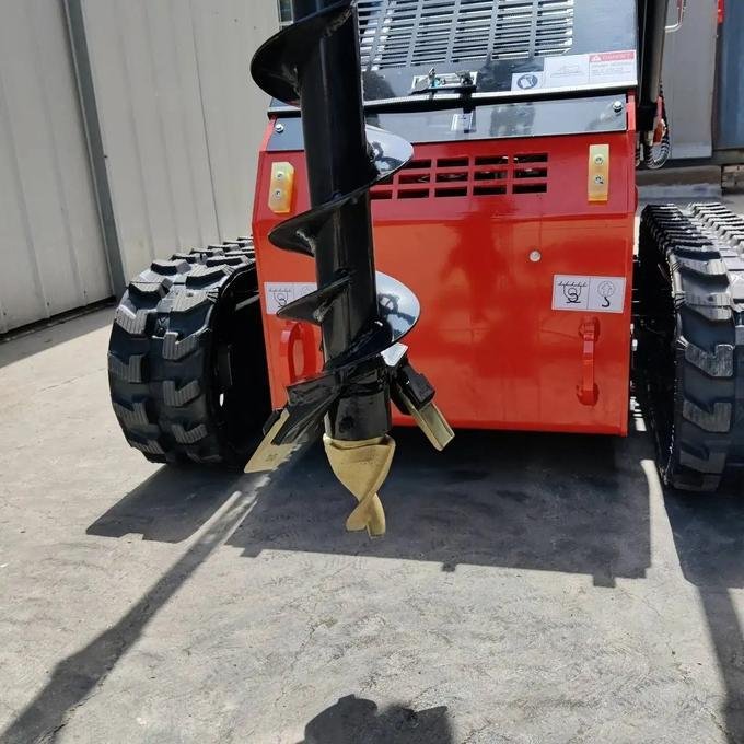 Heavy-Duty Skid Steer Earth Auger Attachment – High-Torque Post Hole Digger image 2
