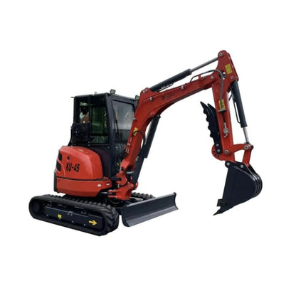 AGT KU45 3.5-Ton Mini Excavator – Premium EPA-Certified Engine Heavy-Duty Crawler Digger image 0