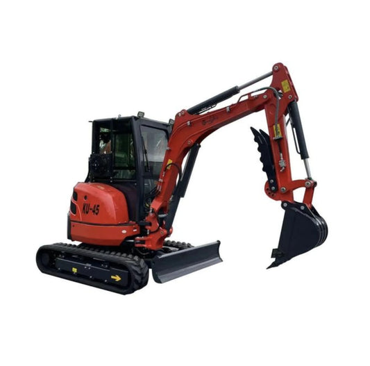 AGT KU45 3.5-Ton Mini Excavator – Premium EPA-Certified Engine Heavy-Duty Crawler Digger image 0