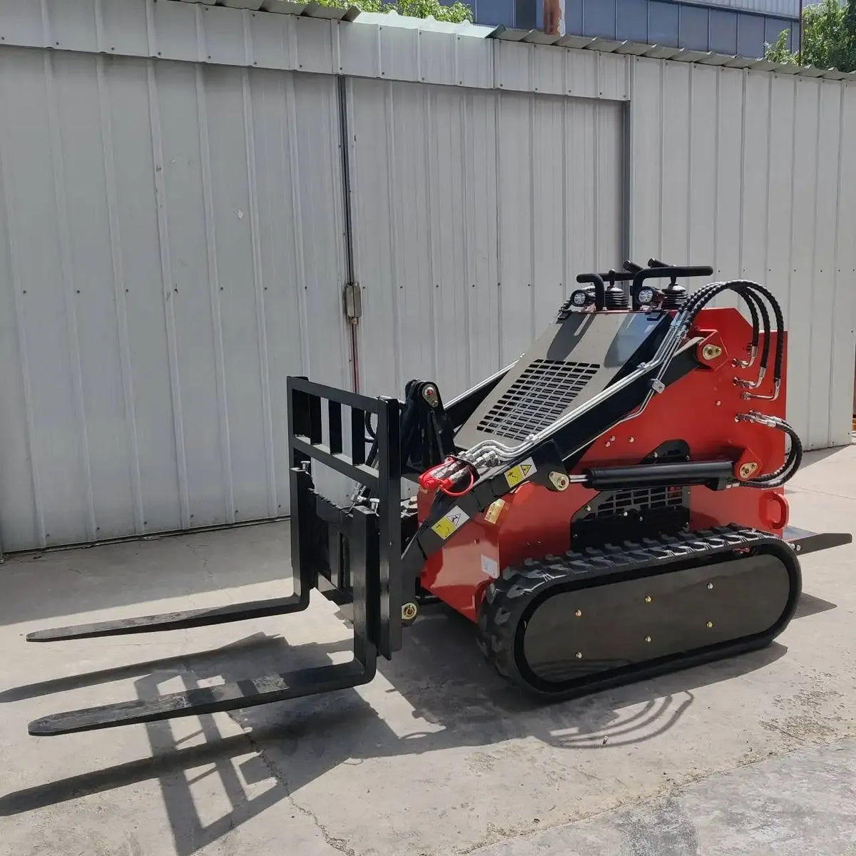 Heavy-Duty Skid Steer Pallet Fork Attachment – Industrial Cargo & Material Handler image 3