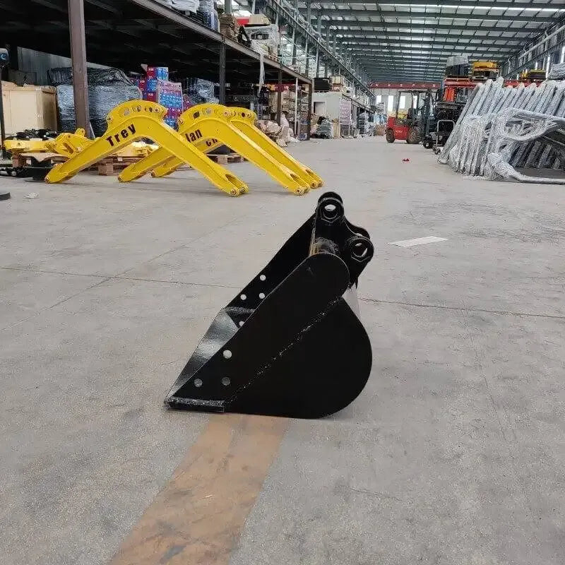 500mm Heavy-Duty Plain Mud Bucket Attachment – For TYPHON & 3-Ton Mini Excavators image 1