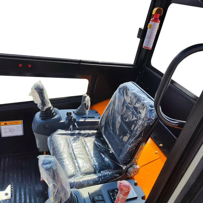 TYPHON NT30 3-Ton Mini Excavator – Genuine Kubota Diesel Engine Heavy-Duty Crawler Digger with 12 Free Attachments image 2