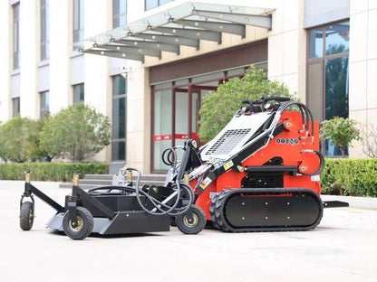 Heavy-Duty Skid Steer Rotary Lawn Mower and Brush Cutter Attachment image 0