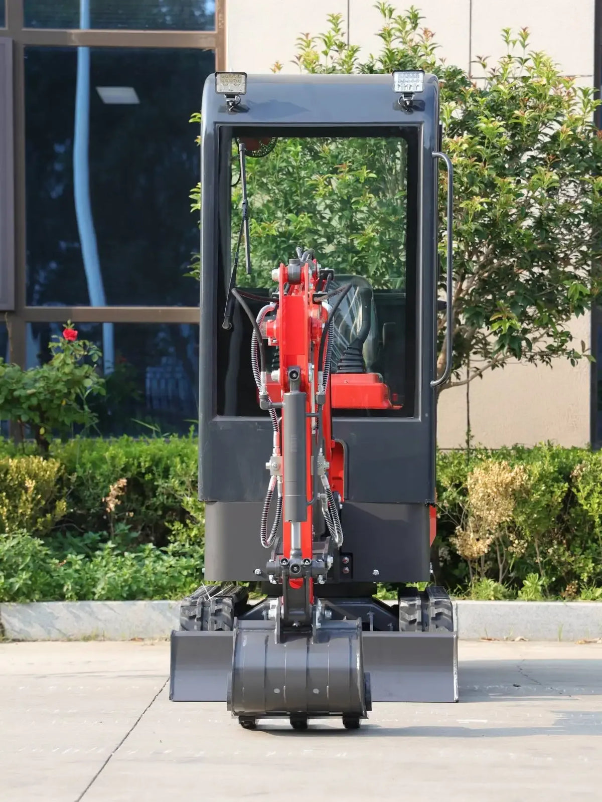 TYPHON TERROR ONE 1.1-Ton Mini Cabin Excavator – High-Performance Micro Crawler Trench Digger with Enclosed Cab image 4
