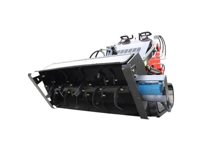 Heavy-Duty Skid Steer Rotary Plow and Tiller Attachment image 1