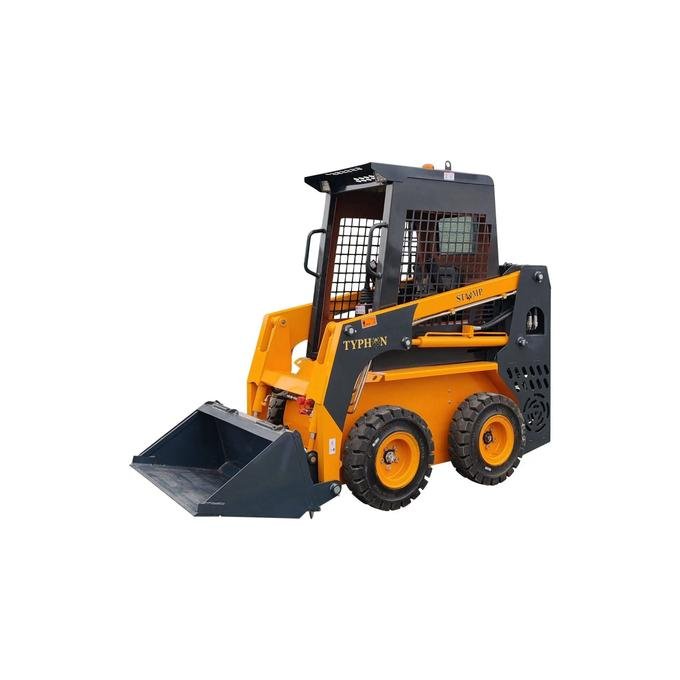 TYPHON STOMP Mini Skid Steer Loader – Stand-On Gas EPA Engine image 1