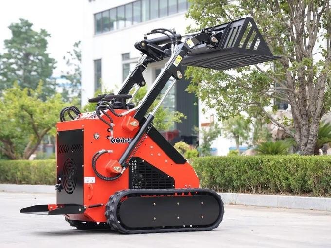 Heavy-Duty Skid Steer Rock Bucket Attachment – Industrial Skeleton Rock Grapple Layout image 2