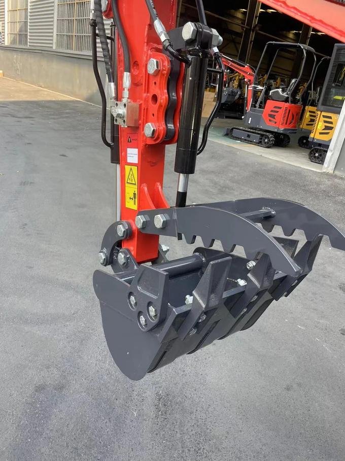 1-Ton Mini Small Excavator – 13.5HP Engine with Advanced Pilot System & Factory Hydraulic Thumb (AGT Industrial Updated Model) image 5