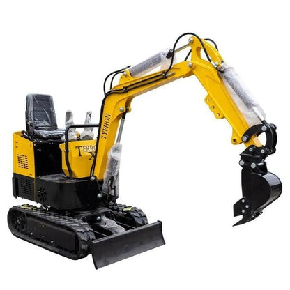 8" Heavy-Duty Narrow Trenching Bucket – For Standard Mini Excavators image 1