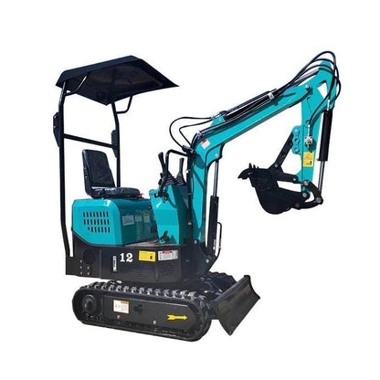 1-Ton Mini Small Excavator – 13.5HP Briggs & Stratton Engine Micro Crawler Digger (AGT-KAT12) image 1