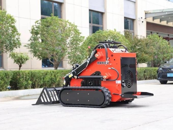 Heavy-Duty Skid Steer Rock Bucket Attachment – Industrial Skeleton Rock Grapple Layout image 5