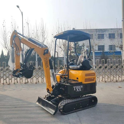 TYPHON TERROR XX Heavy-Duty Mini Excavator – 4000 lbs Rubber Track Digger with Kubota D902 Diesel Engine image 2