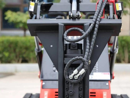 Heavy-Duty Skid Steer Hydraulic Hammer Concrete Breaker Attachment image 3