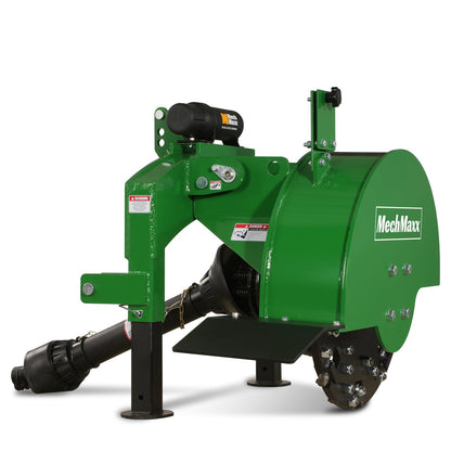 24" Heavy-Duty Commercial PTO Stump Grinder (34 Carbide Teeth) – For 15-45 HP Tractors image 2