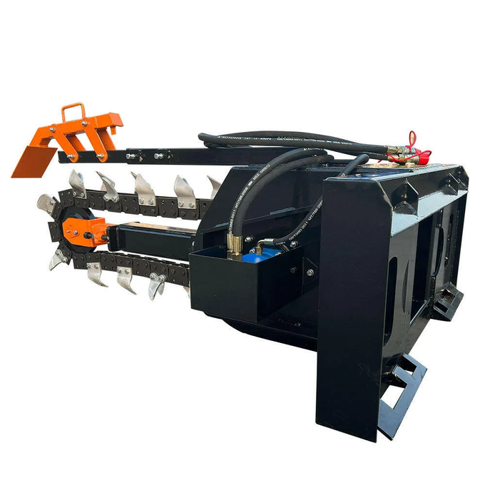 48" Heavy-Duty Skid Steer Trencher Attachment – AGT Industrial (ECSSCT72) image 4