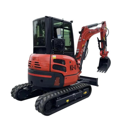 AGT KU45 3.5-Ton Mini Excavator – Premium EPA-Certified Engine Heavy-Duty Crawler Digger image 2