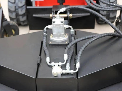 Heavy-Duty Skid Steer Rotary Lawn Mower and Brush Cutter Attachment image 1