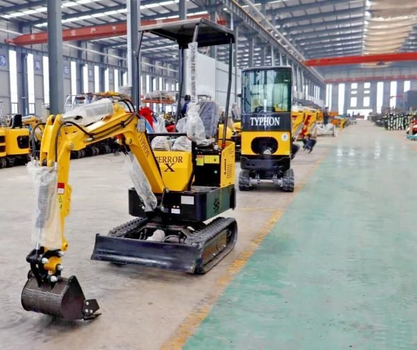 1-Ton Mini Small Excavator – 13.5HP Briggs & Stratton Gasoline Engine EPA-Certified Micro Crawler Digger image 9