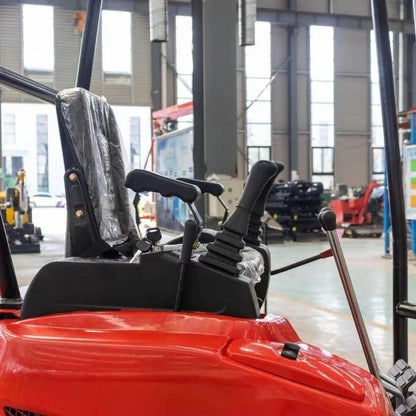 TYPHON LUX Heavy-Duty Mini Excavator – 4000 lbs Rubber Track Digger with Kubota Diesel Engine image 3