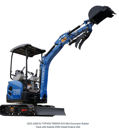 2025 Heavy-Duty Mini Excavator Crawler – EPA-Certified Kubota Diesel D902 Engine image 3