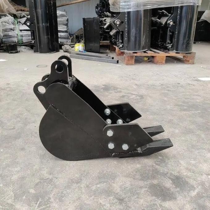 8" Heavy-Duty Narrow Trenching Bucket – For Standard Mini Excavators image 2
