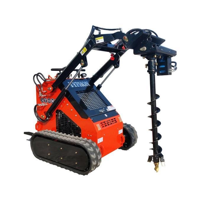 Heavy-Duty Skid Steer Earth Auger Attachment – High-Torque Post Hole Digger image 0