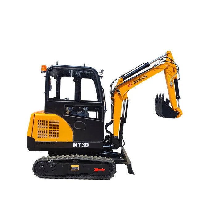 TYPHON NT30 3-Ton Mini Excavator – Genuine Kubota Diesel Engine Heavy-Duty Crawler Digger with 12 Free Attachments image 0