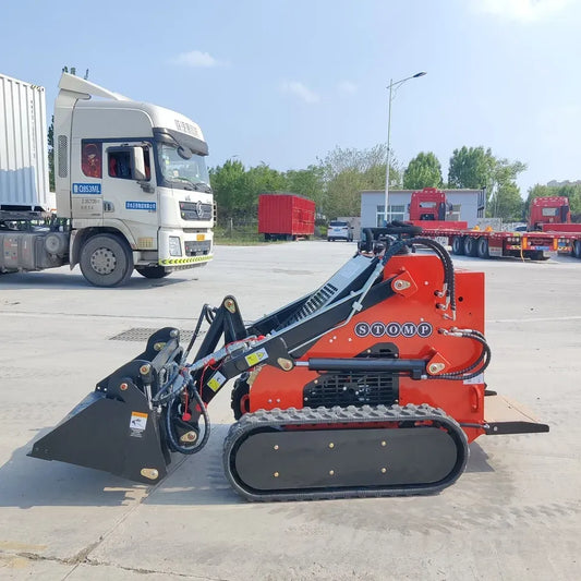 Heavy-Duty Skid Steer 4-in-1 Combination Bucket Attachment image 0