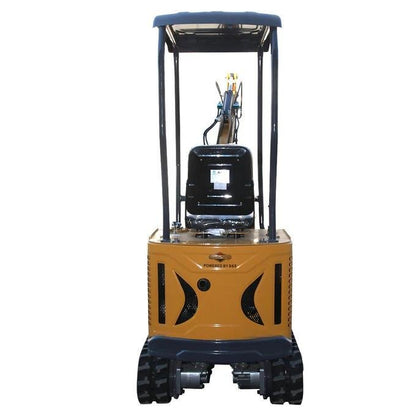 1-Ton Mini Small Excavator – 13.5HP Briggs & Stratton Engine with Hydraulic Thumb and Swing Boom (AGT Industrial) image 4