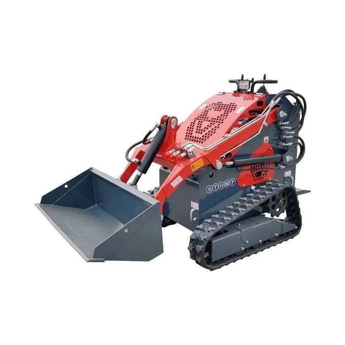 TYPHON STOMP Mini Skid Steer Loader – 1,760 lbs, 13.5 HP Gas EPA Engine image 1