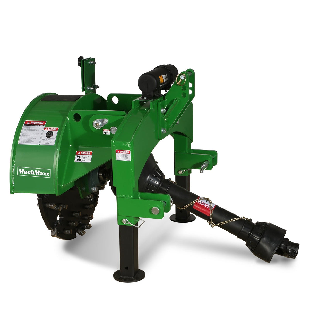 24" Heavy-Duty Commercial PTO Stump Grinder (34 Carbide Teeth) – For 15-45 HP Tractors image 3