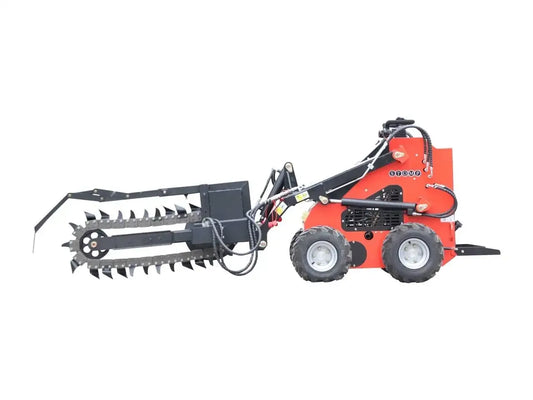 TYPHON Heavy-Duty Skid Steer Trencher Attachment – Industrial Pipeline & Utility Digger image 0