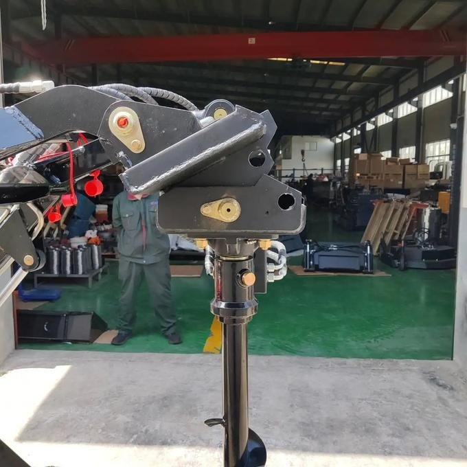 Heavy-Duty Skid Steer Earth Auger Attachment – High-Torque Post Hole Digger image 1