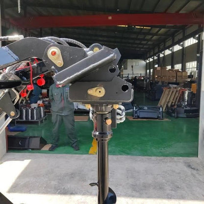 Heavy-Duty Skid Steer Earth Auger Attachment – High-Torque Post Hole Digger image 1