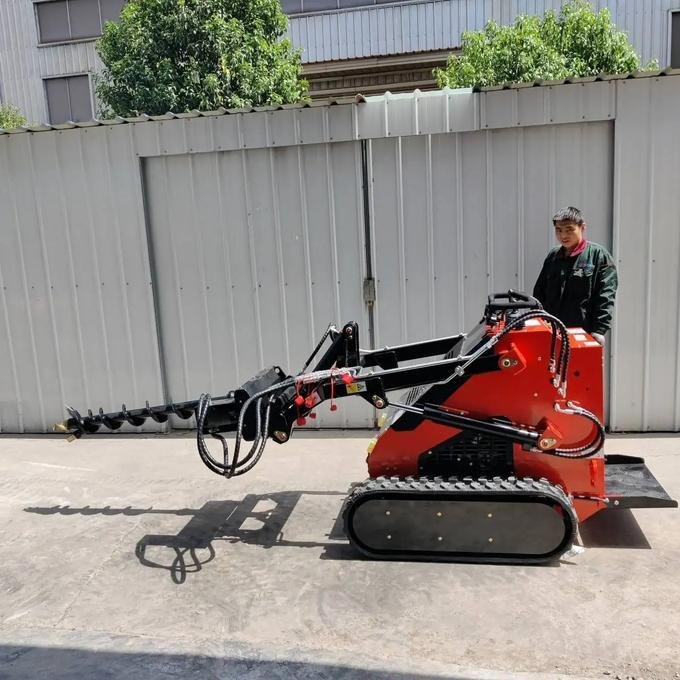 Heavy-Duty Skid Steer Earth Auger Attachment – High-Torque Post Hole Digger image 3