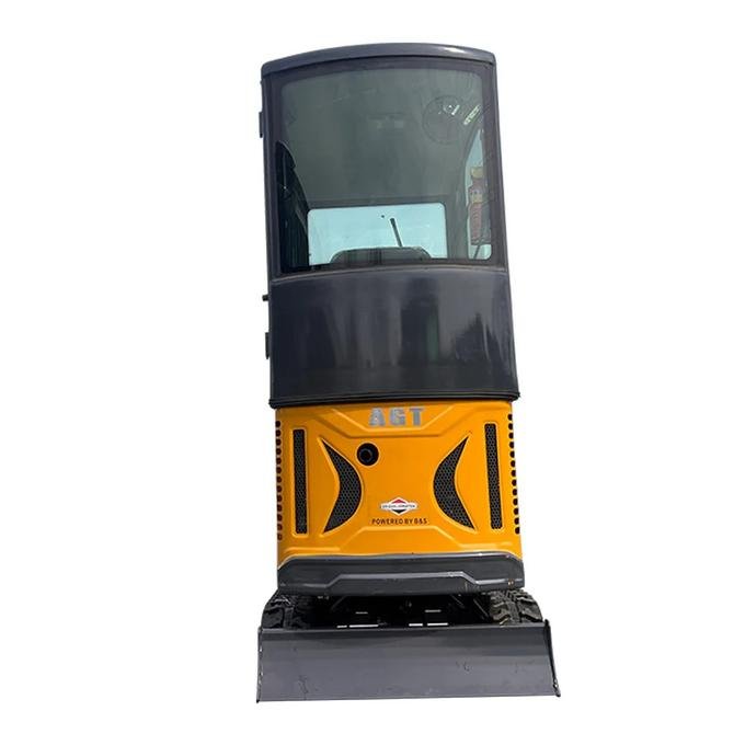 1-Ton Mini Cabin Excavator – 13.5HP Briggs & Stratton Engine with Hydraulic Thumb & Swing Boom (AGT Industrial) image 5