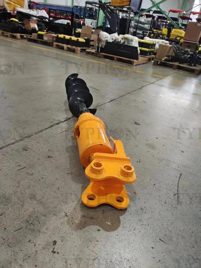 8" Heavy-Duty Hydraulic Earth Auger & Post Hole Digger – For 2.5-Ton Mini Excavators image 4