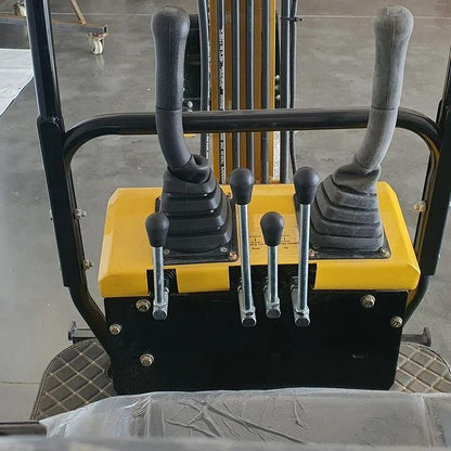1-Ton Mini Small Excavator – 13.5HP Briggs & Stratton Gasoline Engine Micro Crawler Digger (AGT Industrial) image 5