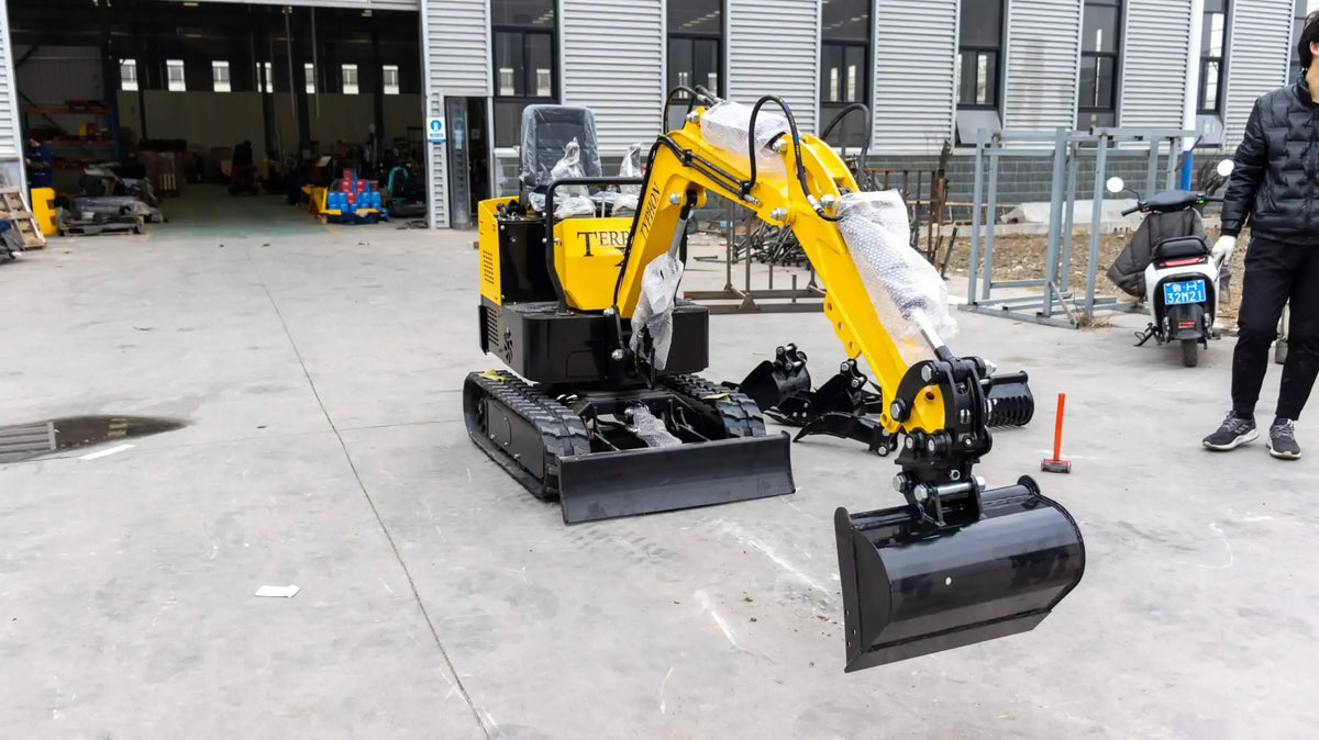 500mm Heavy-Duty Plain Mud Bucket Attachment – For TYPHON & 3-Ton Mini Excavators image 3
