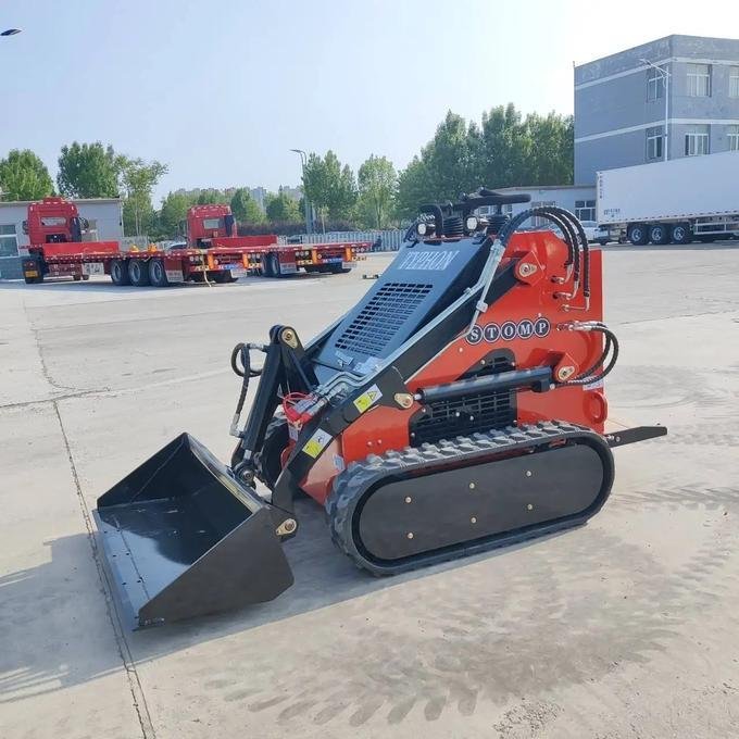 TYPHON STOMP Mini Skid Steer Loader – 1,800 lbs, 23 HP Gas EPA Engine image 1
