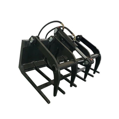 39" Hydraulic Grapple Bucket – For Mini Skid Steers image 0