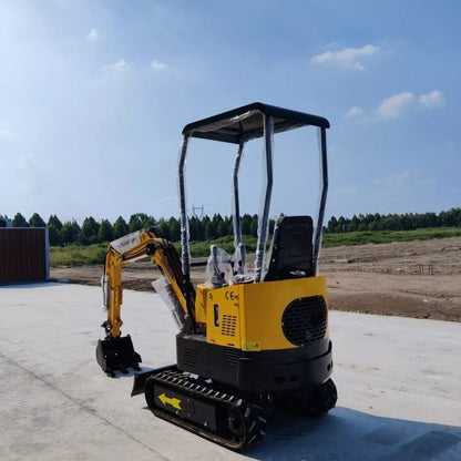 1-Ton Mini Small Excavator – 13.5HP Briggs & Stratton Gasoline Engine EPA-Certified Micro Crawler Digger image 5