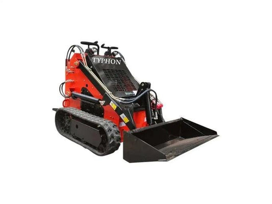 TYPHON STOMP Mini Skid Steer Loader – 1,800 lbs, 23 HP Gas EPA Engine image 0