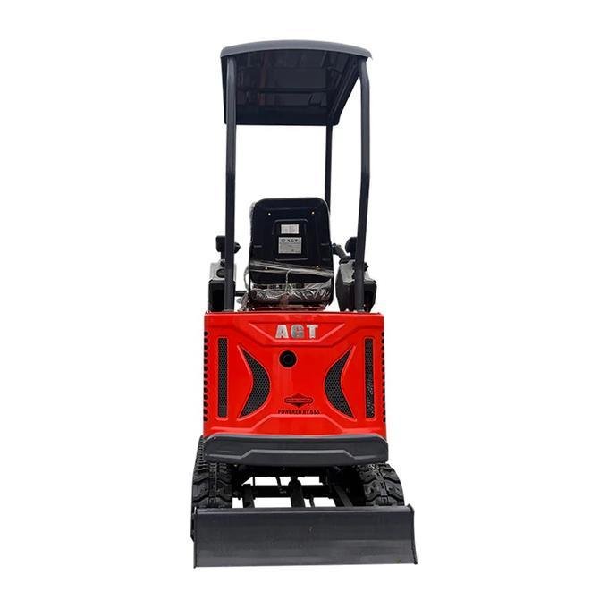 1-Ton Mini Small Excavator – 13.5HP Briggs & Stratton Engine with Factory Hydraulic Thumb (AGT Industrial) image 5