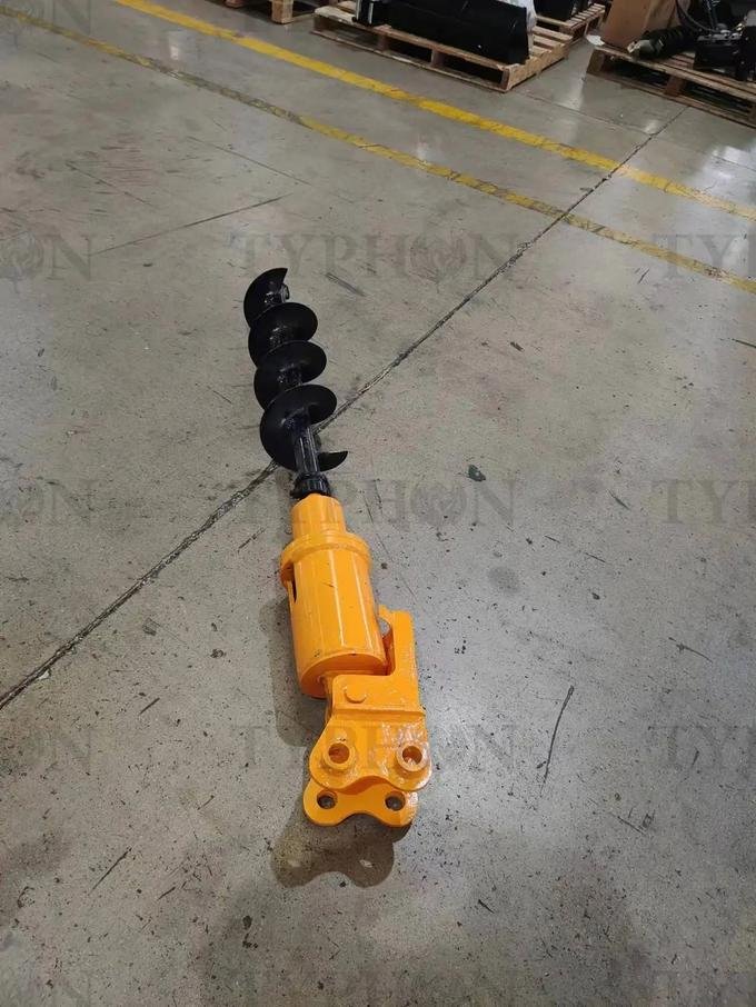 8" Heavy-Duty Hydraulic Earth Auger & Post Hole Digger – For 2.5-Ton Mini Excavators image 2