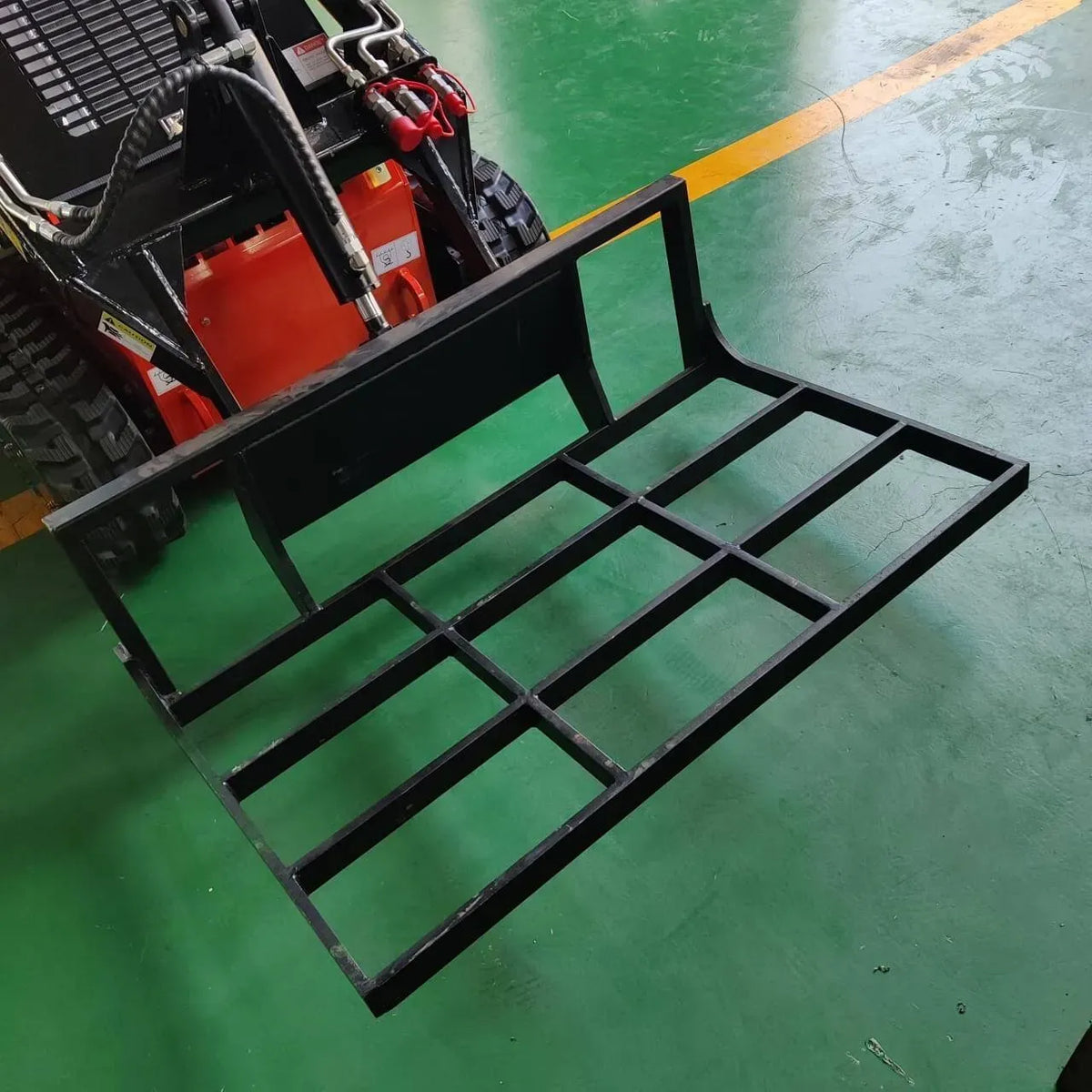 Heavy-Duty Skid Steer Land Leveler and Grader Attachment image 1