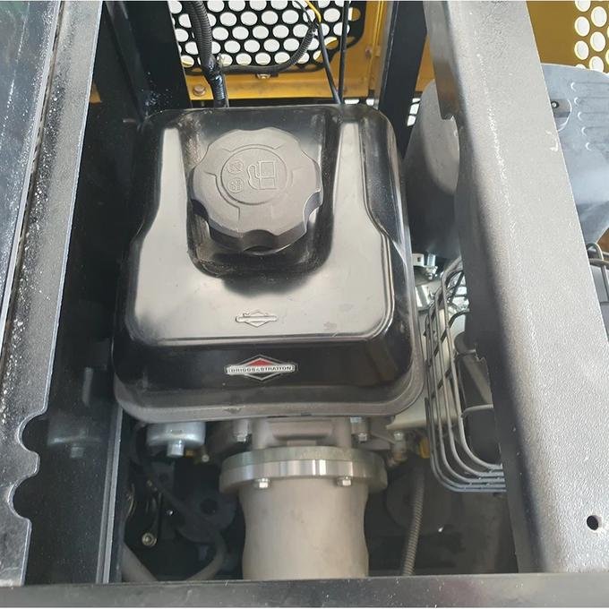 1-Ton Mini Small Excavator – 13.5HP Briggs & Stratton Gasoline Engine Micro Crawler Digger (AGT Industrial) image 6