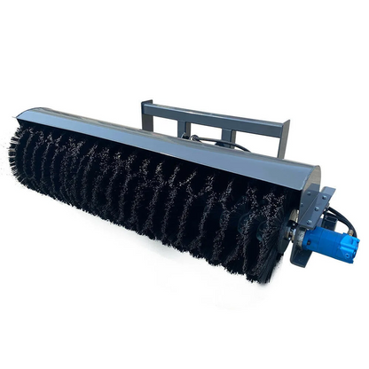 72" Hydraulic Sweeper Broom Attachment (16-21 GPM) – For Skid Steers image 1